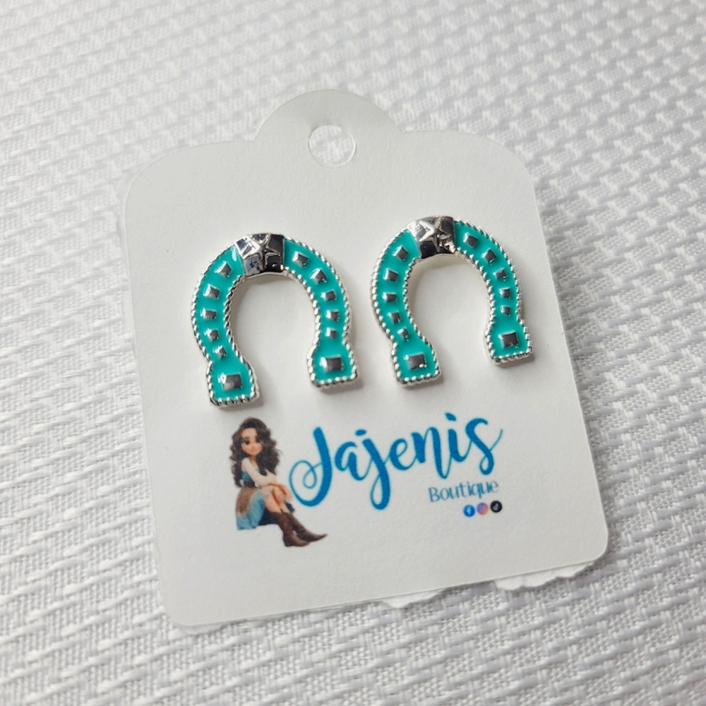 NEW* Western Rodeo Earring Set